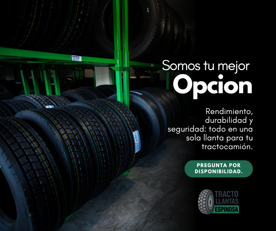 Inventario de llantas Tracto Llantas Espinosa
